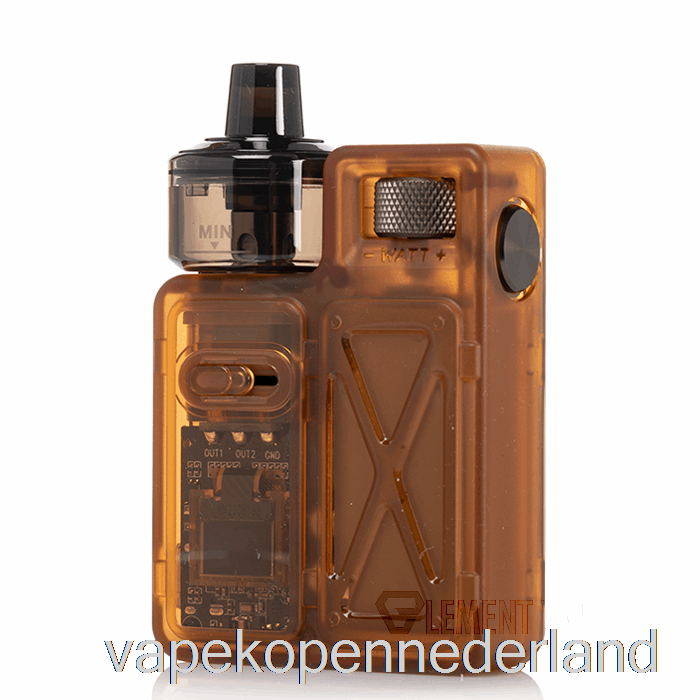 Elektronische Sigaret Vape Uwell Kroon M 35w Pod Mod Kit Bruin